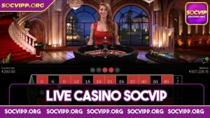 Live Casino Socvip – Sân chơi dành cho các tín đồ cá cược