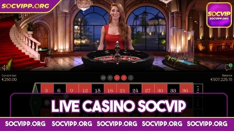 Live Casino Socvip – Sân chơi dành cho các tín đồ cá cược